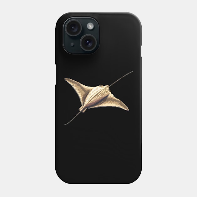 16-Bit Stingray Phone Case by Animal Sphere