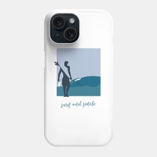 Surf and smile Phone Case