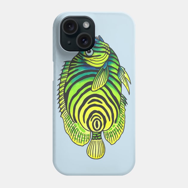 Psych Fish Phone Case by Jake B