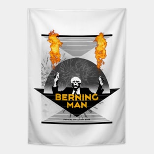 Bernie Sanders is Berning Man 2020 Tapestry