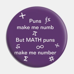 Mather Numbers Pin