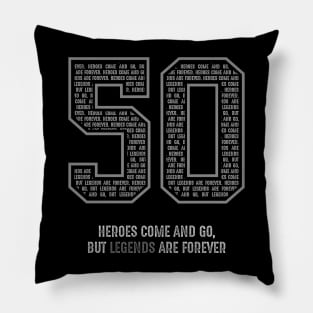 Robinson Basketball Legends "The Admiral" 50 Pillow