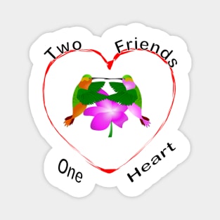 Two Friends Magnet