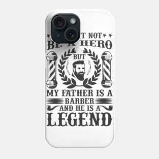 Barber Design I Might Not Be 65 Phone Case