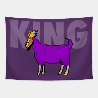 GOAT KING Tapestry