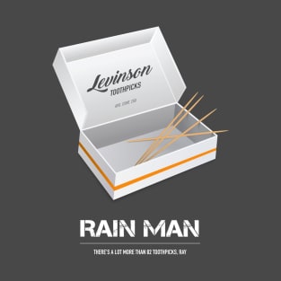 Rain Man - Alternative Movie Poster T-Shirt