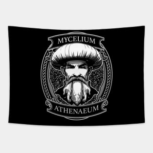 Mycelium Athenaeum Logo Tapestry