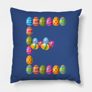 Easter E Eggs Pillow