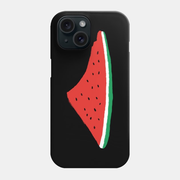 Palestine Watermelon Phone Case by artbycoan