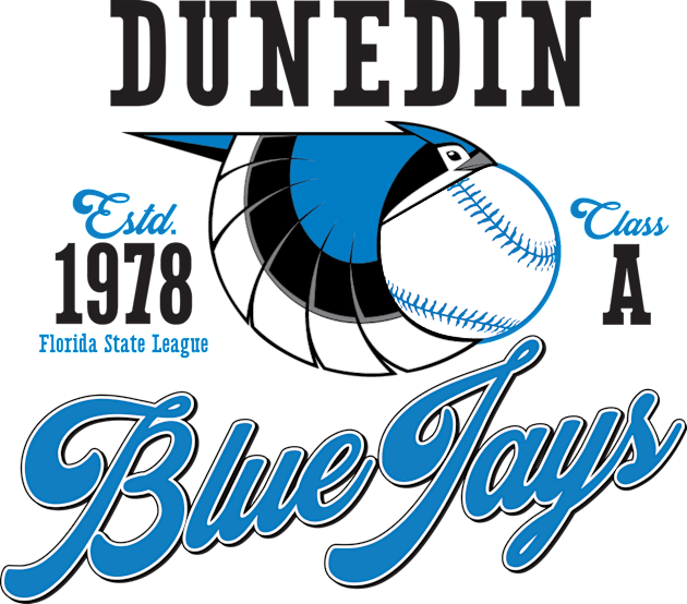 Dunedin Blue Jays Kids T-Shirt by MindsparkCreative