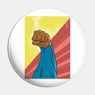 Superhero Pin