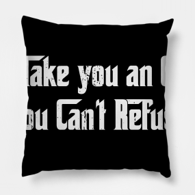 The Godfather Pillows Teepublic
