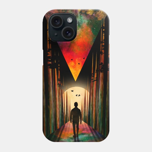 Chasing Sunset Phone Case by nicebleed