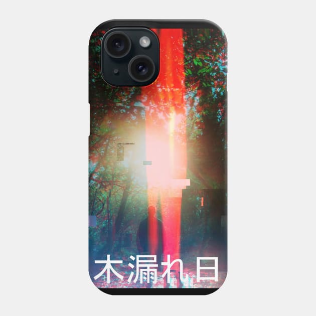 Komorebi - Vaporwave Aesthetic Phone Case by SWAPdesign