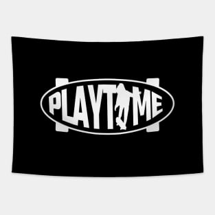 skateboard, playtime Tapestry