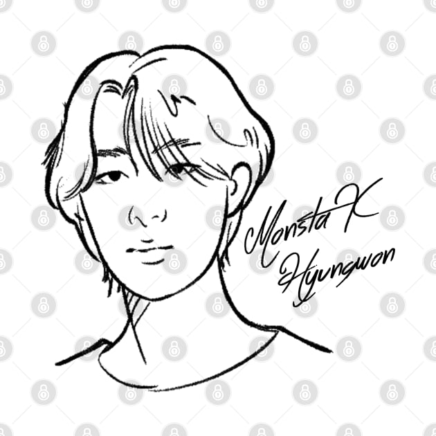 MONSTA X Hyungwon Bias by KPOPBADA