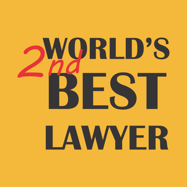 World's 2nd Best Lawyer by cxtnd