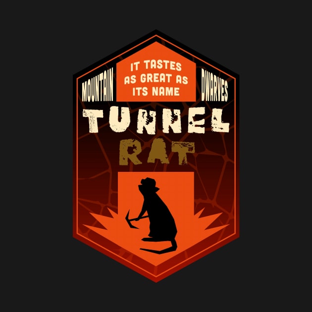 Deep Rock Galactic Tunnel Rat Beer from the Abyss Bar by Arnieduke