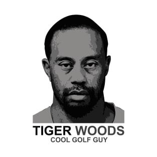 Tiger Woods Cool Golf Guy T-Shirt