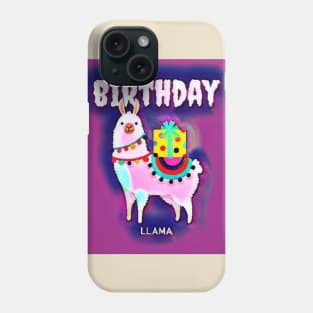 Birthday Llama Phone Case