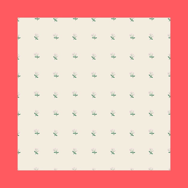 Cute minimalistic plant print by DanielK