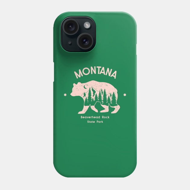 Beaverhead Rock State Park Phone Case by California Outdoors