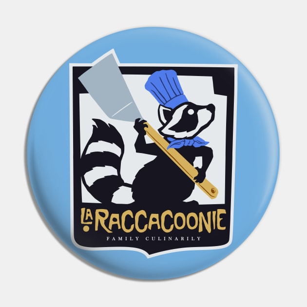 La Raccacoonie Pin by yellovvjumpsuit