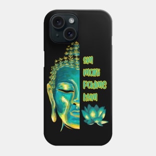 Om Mani Padme Hum Buddha Face Buddhist Mantra Phone Case