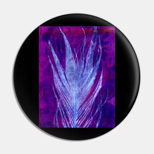 Purple Feather Pin