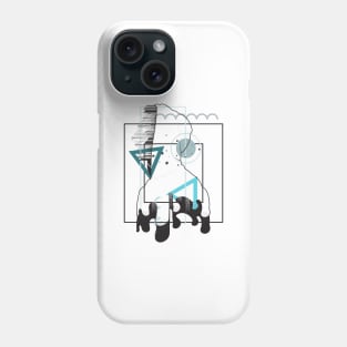 Digital age and loneliness version 3 Phone Case