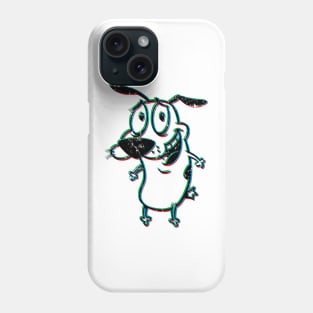 Courage the cowardly dog Phone Case