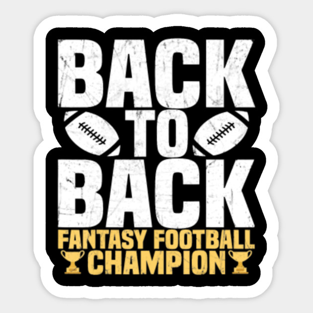 back to back fantasy football champion