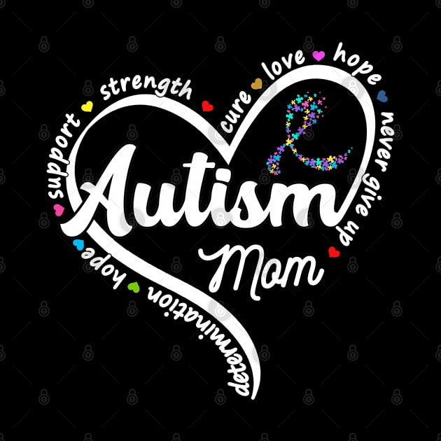 Autism Awareness Cute Autism Mom by mohazain