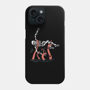 Skull and Octopus Phone Case