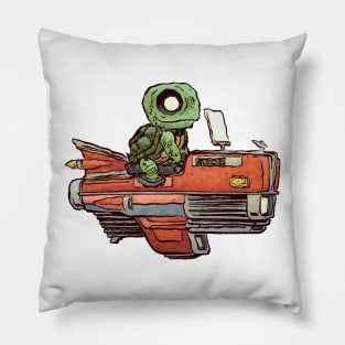 Turtle Ride Pillow