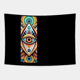 Tribal pattern design Tapestry