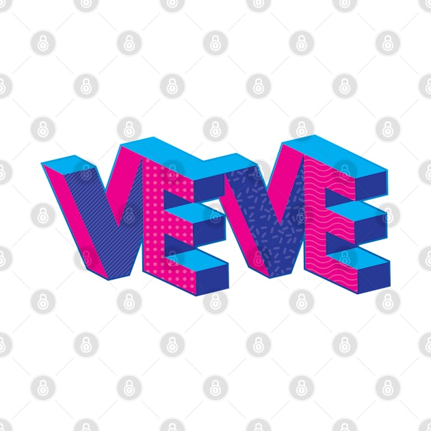 VEVE Block Letters by WRApparel