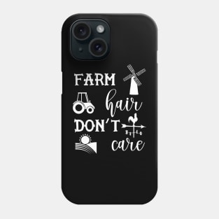 Farmer - Farm hair don't care Phone Case