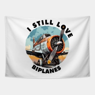 I still love biplanes Tapestry