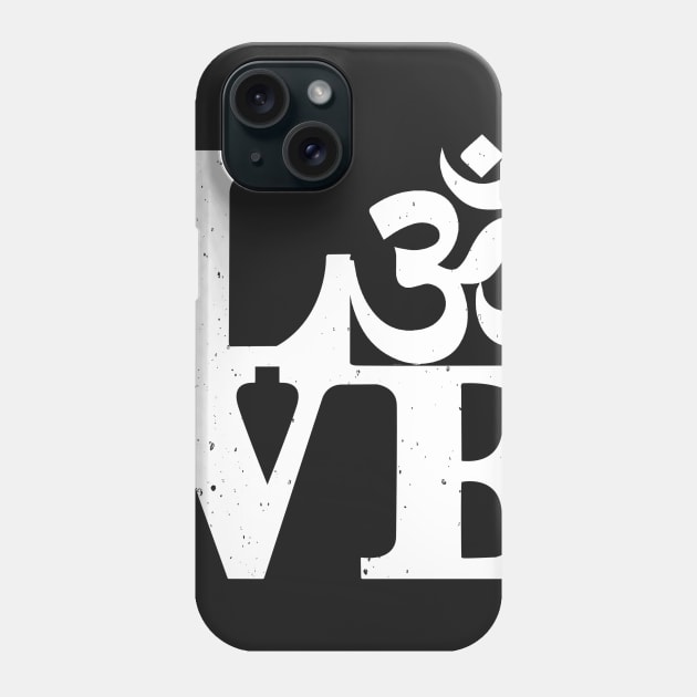 Om love Phone Case by absolemstudio