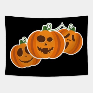 Fun Halloween pumpkins. Tapestry