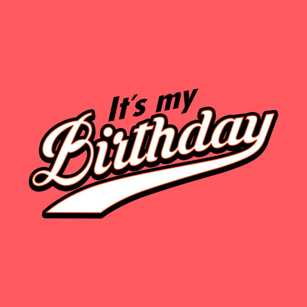 Birthday Bday Typography Gift For Birthday Celebrants by Originals By Boggs