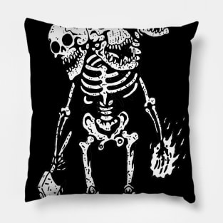 FLAME SKELLY Pillow