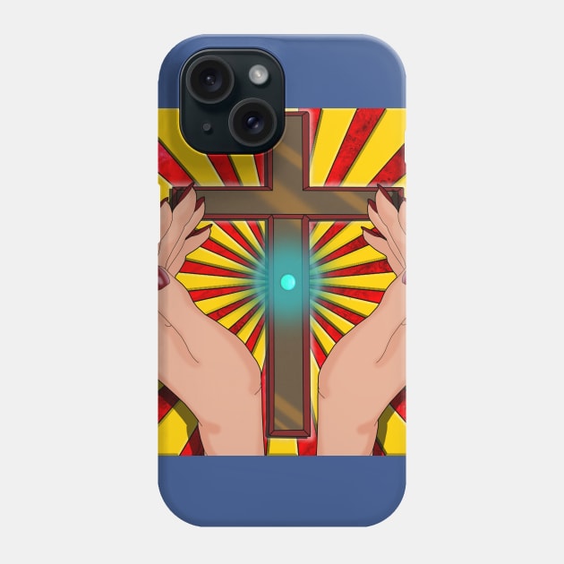 Hands of Spirituality Phone Case by lytebound