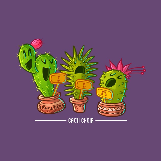 Cacti Choir by RemcoBakker