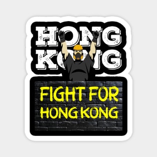 free hong kong political apparel pro Magnet