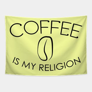 Coffee Is My Religion Tapestry