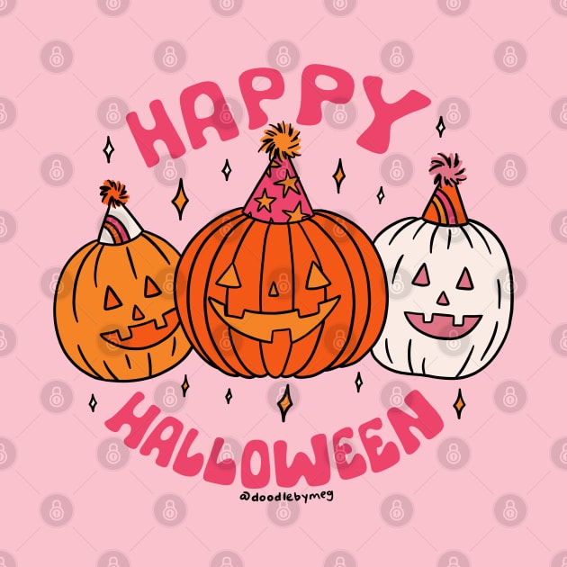 Happy Halloween Party by Doodle by Meg