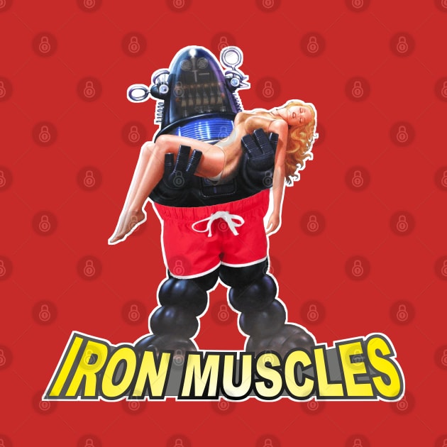 Robby the Robot iron muscles by Froggyfranck