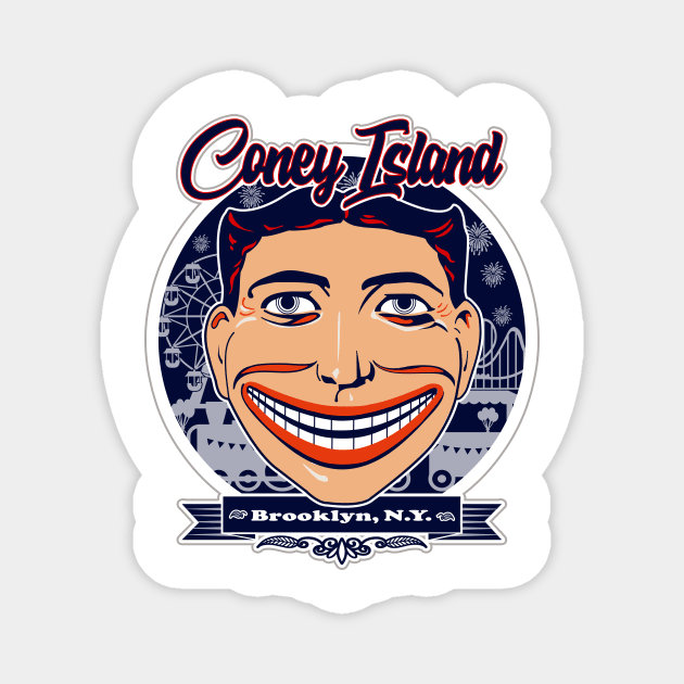 Coney Island: Brooklyn, N.Y. Magnet by PalmGallery